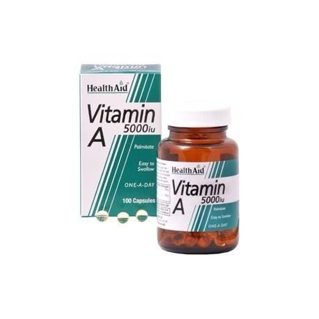 Health Aid Vitamin A 5000iu 100caps