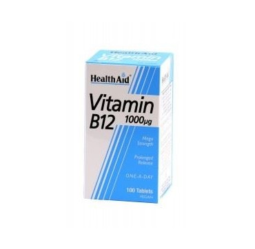 Health Aid Vitamin B12 1000mg 50tabs
