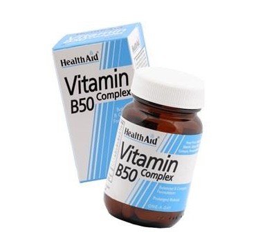 Health Aid Vitamin B50 Complex 30tabs