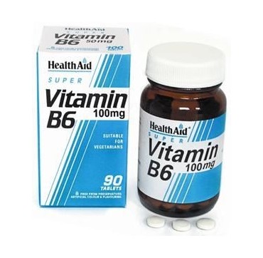 Health Aid Vitamin B6 100mg 90tabs