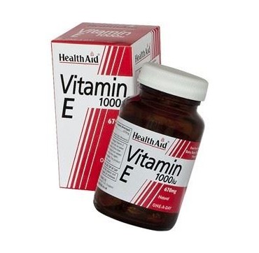 Health Aid Vitamin E 1000iu 30caps
