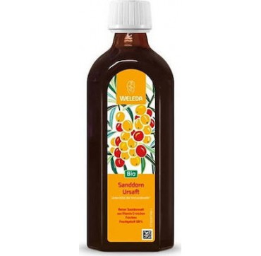 Weleda Αγνός Χυμός Ιπποφαές Με Βιταμίνη C Χωρίς Ζάχαρη 250ml