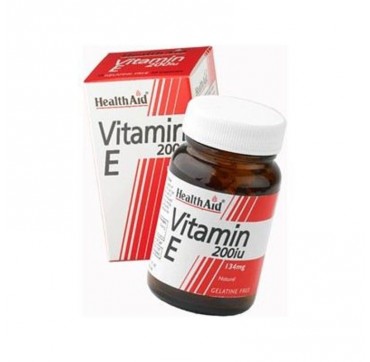 HEALTH AID VITAMIN E 200IU 60caps