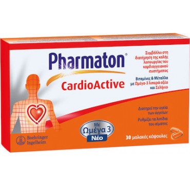 Pharmaton Geriatric Cardio Με Ωμέγα-3 30caps