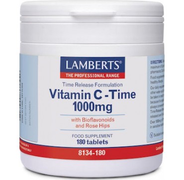 LAMBERTS VITAMIN C-TIME 1000mg 60tabs