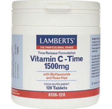 Lamberts Vitamin C Time Release 1500mg 120 Tabs