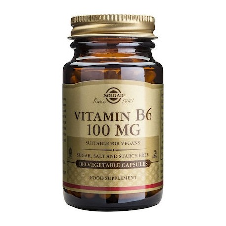 Solgar Vitamin B6 100mg 100caps