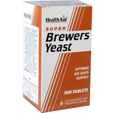 Health Aid Brewers Yeast 500 tabs