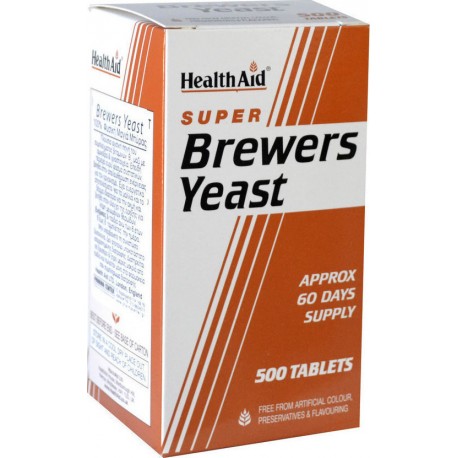 Health Aid Brewers Yeast 500 tabs