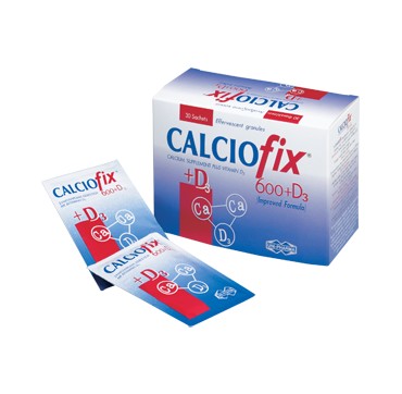 Intermed Calciofix Κοκκία 600mg ασβεστίου & 200IU D3 30 φακελίσκοι