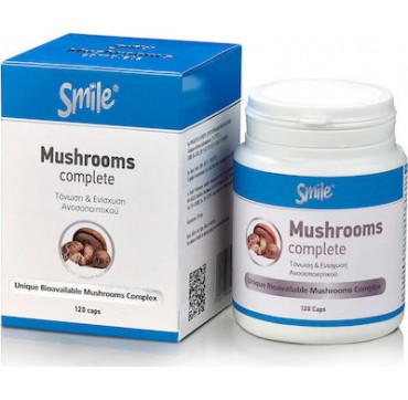 AM Health Smile Elixir 60 κάψουλες Smile Mushrooms Complete 120 κάψουλες ΛΗΞΗ 11/22
