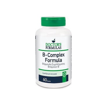 Doctor's Formulas Vitamin B Compex Φόρμουλα Συμπλέγματος Βιταμινών B 60 caps