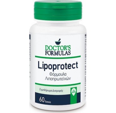 Doctor's Formulas Lipoprotect Συμβάλει στη διαχείριση της Υπεριλιπιδαιμίας 60 tabs