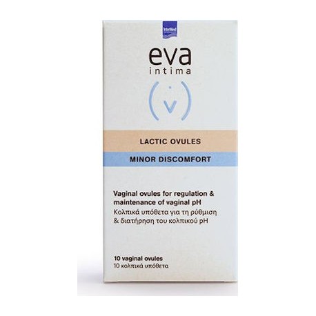 Eva Lactic Vaginal Υπόθετα 10τεχ