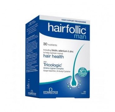 Vitabiotics Hairfollic Man 60tabs