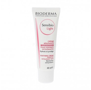 Bioderma Sensibio Light Soothing Cream Για Κανονική Προς Μικτή, Ευαίσθητη, Δυσανεκτική Επιδερμίδα 40ml