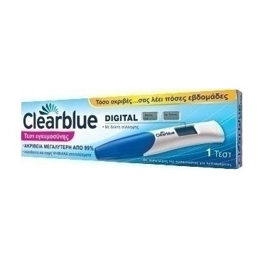 Clearblue Ψηφιακό Τεστ Εγκυμοσύνης με Δείκτη Σύλληψης 1τμχ