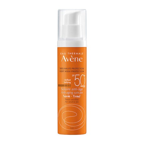 Avene Anti-Aging Suncare Very High Protection Unifying Tinted for Sensitive Skin SPF50 50ml