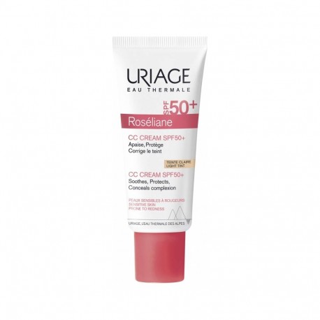 Uriage Roseliane CC CREAM SPF50 Ενυδατική Προστατευτική Κρέμα Με Χρώμα 40ml.