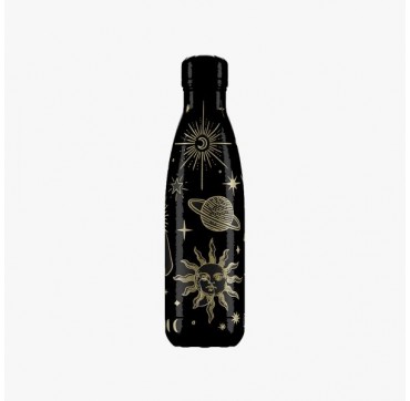Chilly's Bottle Mystic Edition Black Ανοξείδωτο Θερμός 500ml