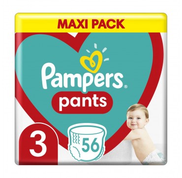 Pampers Pants No3 (6-11kg) 56τμχ