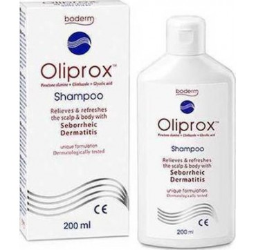 Boderm Oliprox Shampoo Σαμπουάν Κατά Της Σμηγματορροϊκής Δερματίτιδας 200ml