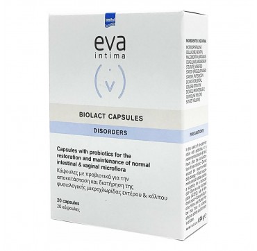 Eva Intima Biolact Capsules 20 κάψουλες