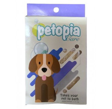 Petopia Care Loofah - Λούφα για περιποίηση κατοικιδίων (σκύλος)