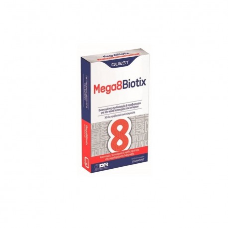 QUEST MEGA 8 BIOTIX 30caps