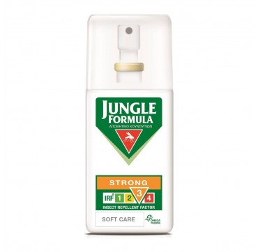 Omega Pharma Jungle Formula Strong (soft Care) Original Irf3 Εντομοαπωθητικό Κουνουπιών 75ml
