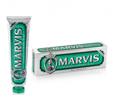 Marvis Classic Strong Mint Λεύκανση & Δροσερή Αναπνοή 85ml