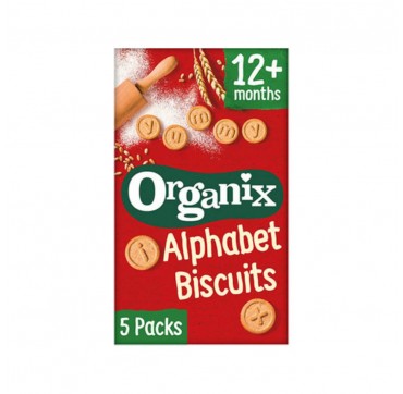 Organix Alphabet Biscuits 125gr
