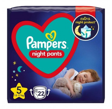 Pampers Night Pants Νο 5 (12-17kg) 22τμχ
