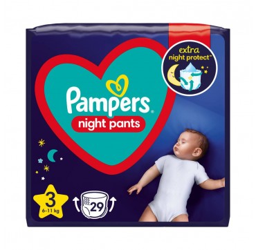 Pampers Night Pants Νο 3 (6-11kg) 29τμχ