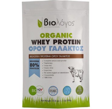 Βιολόγος Organic Whey Protein 80% Unflavoured 500g