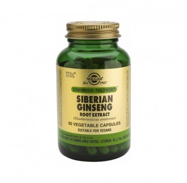 Solgar SFP Siberian Ginseng Extract 60 φυτικές κάψουλες
