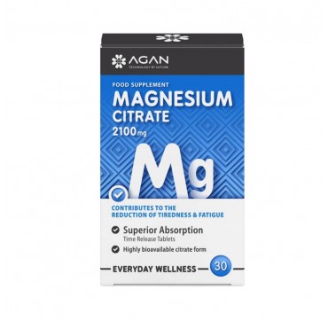 Agan Magnesium Citrate 2100mg 30tabs