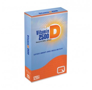 Quest Naturapharma Vitamin D3 2500iu 120 ταμπλέτες