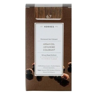 KORRES ARGAN OIL ADV. COLORANT ΒΑΦΗ ΚΑΚΑΟ 6,7 145ml KORRES ARGAN OIL ADV. COLORANT ΒΑΦΗ ΚΑΚΑΟ 6,7 145ml