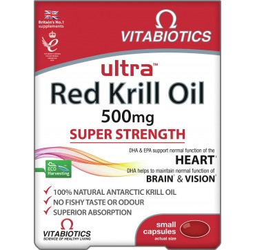 Vitabiotics Ultra Krill Oil Advanced Omega 3 30 κάψουλες