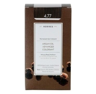 KORRES ARGAN OIL ADV. COLORANT ΒΑΦΗ 4,77 ΣΚΟΥΡΟ ΣΟΚΟΛΑΤΙ 145ml KORRES ARGAN OIL ADV. COLORANT ΒΑΦΗ 4,77 ΣΚΟΥΡΟ ΣΟΚΟΛΑΤΙ 145ml