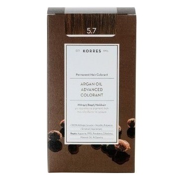 KORRES ARGAN OIL ADV. COLORANT ΒΑΦΗ 5,7 ΣΟΚΟΛΑΤΙ 145ml KORRES ARGAN OIL ADV. COLORANT ΒΑΦΗ 5,7 ΣΟΚΟΛΑΤΙ 145ml