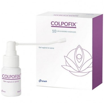 Uriach Colpofix Gel Vaginal Spray 20ml Κολπικό Tζελ & 10 Κολπικά Απλικατέρ 