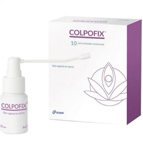 Uriach Colpofix Gel Vaginal Spray 20ml Κολπικό Tζελ & 10 Κολπικά Απλικατέρ 
