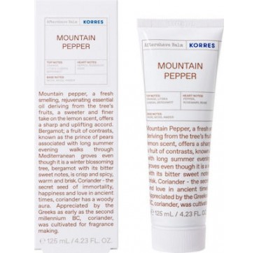 Korres Aftershave Mountain Pepper 125ml