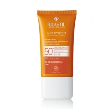 Rilastil Sun System D-Clar SPF50+ Αντηλιακό με Χρώμα Light Απόχρωση 40ml