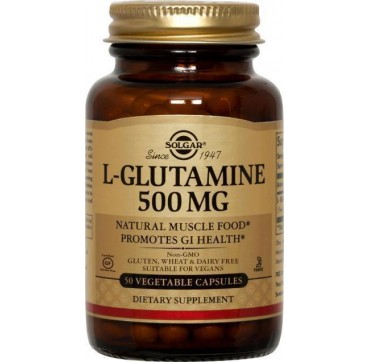 Solgar L-glutamine 500mg 50caps