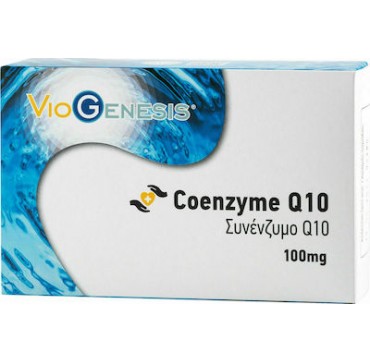 Viogenesis Coenzym Q10 100mg 60 μαλακές κάψουλες