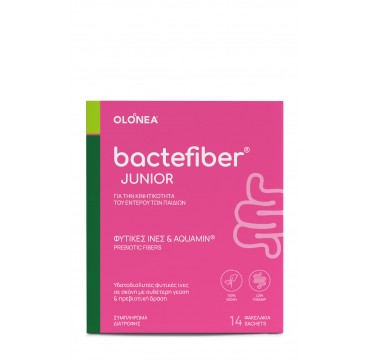 Olonea Bactefiber Junior Organic Φυτικές Ινες - 14 φακ