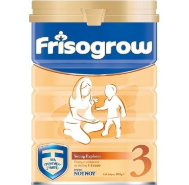 Nounou Frisogrow No3 Ρόφημα Γάλακτος Σε Σκόνη Για Παιδιά 1-3 Ετών 800gr